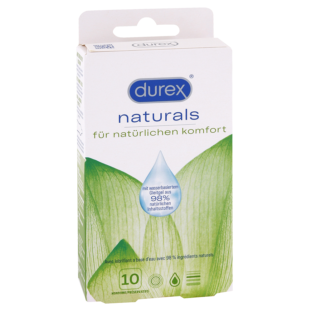 Durex Naturals kondomy 10 ks