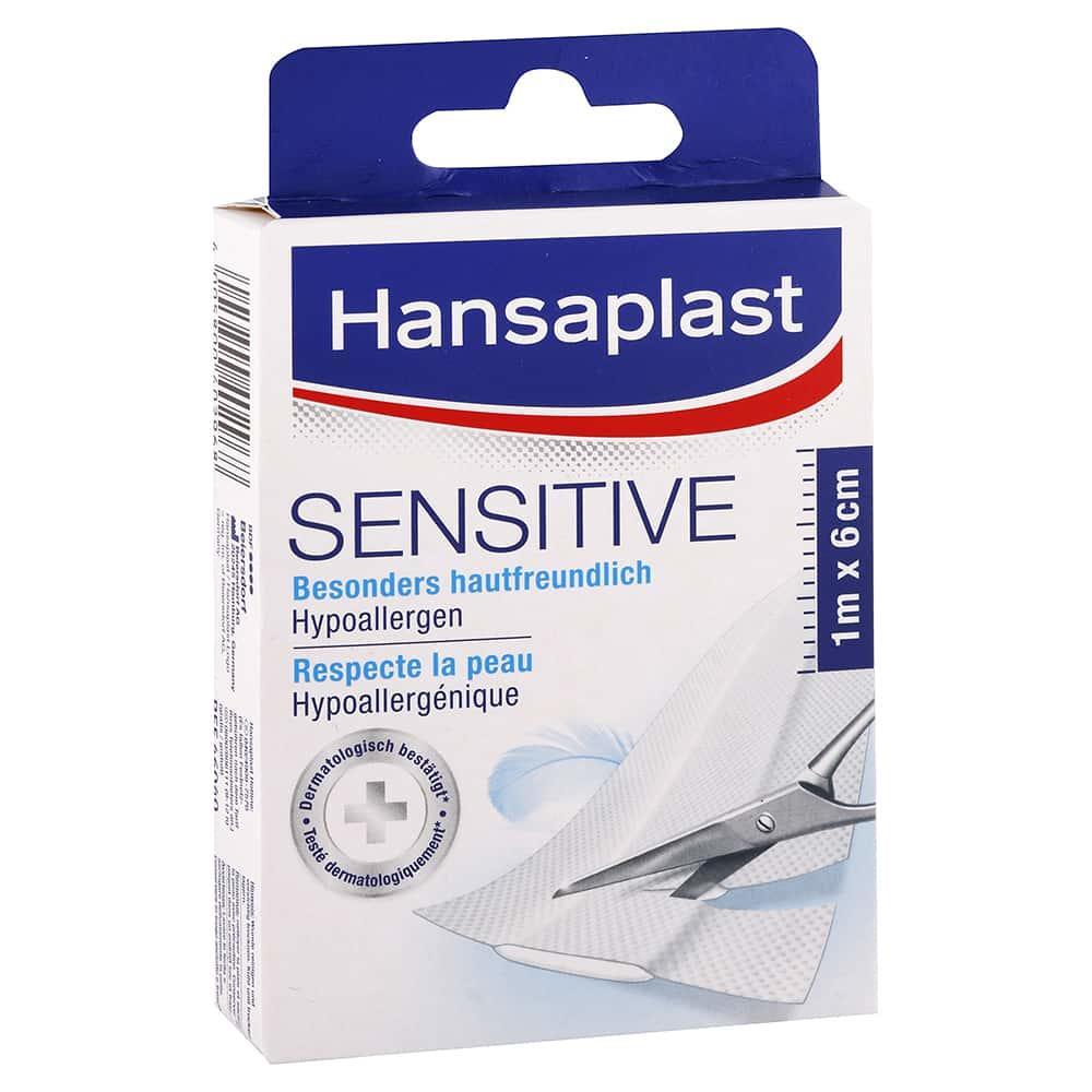 Hansaplast Sensitive hypoalergenní náplast na citlivou pokožku 1m x 6cm