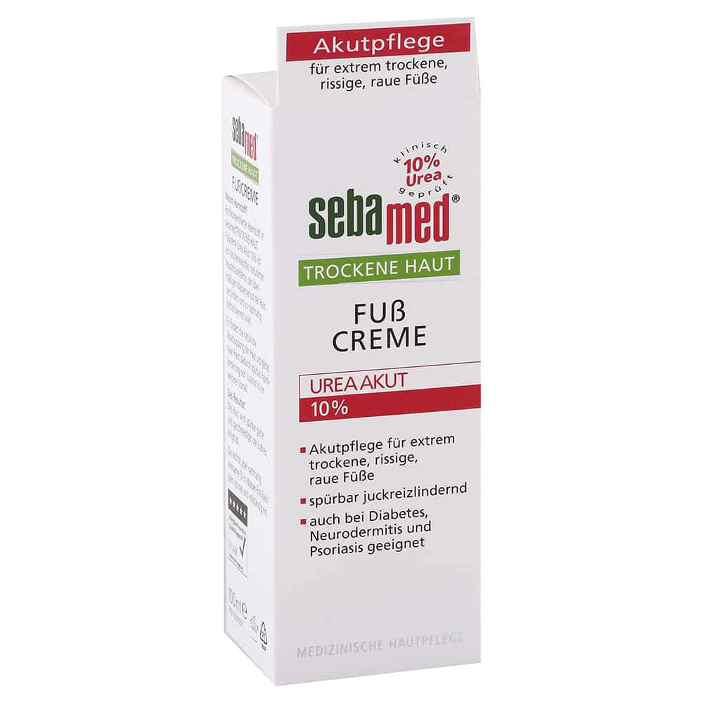 Sebamed krém na suché nohy Urea Akut 10% 100 ml