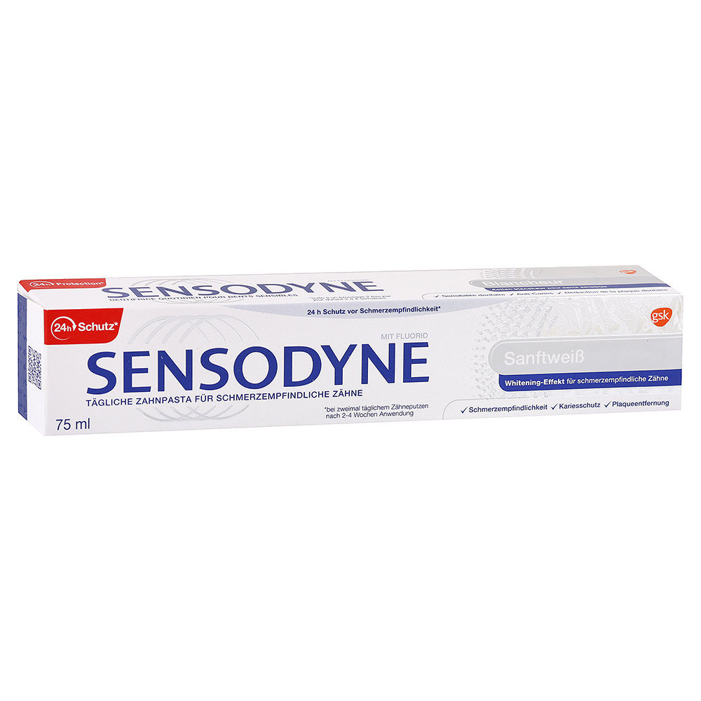 Sensodyne zubní pasta šetrně bělící citlivé zuby 75 ml